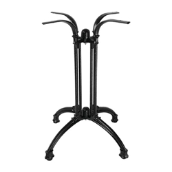 Bolero Cast Iron Decorative Brasserie Table Leg Base