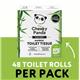 Cheeky Panda 3-Ply Toilet Tissue 200 Sheets (Pack of 48) PFTOILT48