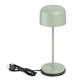 Olympia Siena Table Lamp Round Dome Sage 200mm