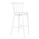 Bolero Windsor Aluminium White High Stools (2 Pack)