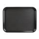 Olympia Kristallon Polypropylene Fast Food Tray Black Medium 415mm