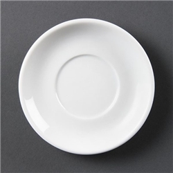Olympia Whiteware Stacking Espresso Saucers (12 Pack)