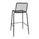 Bolero Steel Wire High Stools Black (4 pack)