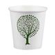 Vegware Green Tree White Hot Cups 4oz 62-Series (1000 pack)