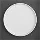Olympia Whiteware Flat Round Plates 268mm (4 Pack)