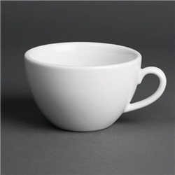 Royal Porcelain Classic White Breakfast Cups 300ml (12 pack)