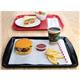 Olympia Kristallon Polypropylene Handled Fast Food Tray Black 420mm