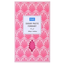 PME Sugar Paste Fondant Pink 250g