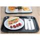 Olympia Kristallon Foodservice Tray Charcoal 305 x 415mm