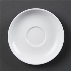 Olympia Whiteware Espresso Saucers (12 pack)