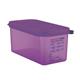 Araven Allergen Polypropylene 1/3 Gastronorm Food Container Purple 6Ltr