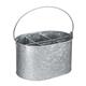 Olympia Galvanised Steel Table Tidy