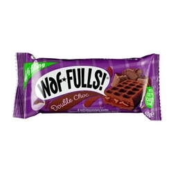 Waffulls! Dark Waffles Double Choc 50g (12 Pack)
