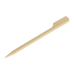 Fiesta Compostable Bamboo Paddle Skewers 90mm (100 pack)