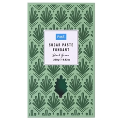 PME Sugar Paste Fondant Dark Green 250g