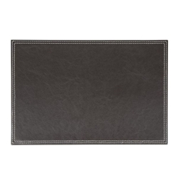 Olympia Faux Leather Placemats (4 Pack)