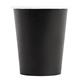 Fiesta Recyclable Coffee Cups Single Wall Black 225ml / 8oz (1000 Pack)