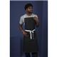 Southside X-Cross Back Bib Apron Denim Black
