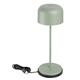 Olympia Siena Table Lamp Round Dome Sage 300mm