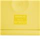 Hygiplas Square Food Storage Container Lid Yellow Large