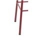 Bolero Cantina High Stools with Wooden Seat Pad Wine Red (4 pack)