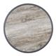 Bolero Fibre Glass Round Table Top Wood Effect 580mm