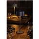 Olympia Siena Table Lamp Round Dome Grey 300mm