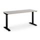 Sit-Stand Solo Height Adjustable Desk - 1600mm x 800mm Light Grey FU2005