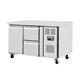 Polar U-Series Double Drawer Counter Fridge 282Ltr