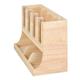 Olympia Cup and Condiment Station Hevea Wood 450x120x240mm