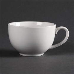 Olympia Whiteware Elegant Cups 230ml 8oz (12 Pack)
