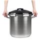 Artame Luna Stainless Steel High Capacity Pressure Cooker 32cm