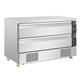 Polar U-Series Double Drawer Dual Temperature Counter Fridge Freezer 6xGN