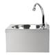 Basix Stainless Steel Knee Operated Hand Wash Basin