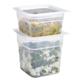 Cambro FreshPro Food Containers with Lid (2 x 0.95ltr and 2 x 0.47Ltr Pack)