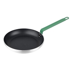 Hygiplas Aluminium Non-stick Teflon Platinum Plus Frying Pan Green Handle 28cm