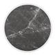 Bolero Fibre Glass Round Table Top Dark Granite Effect 580mm
