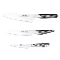 Global 40th Anniversary Limited Edition 3-Piece Knife Set