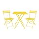 Bolero Perth Mellow Yellow Pavement Style Square Table 600mm