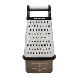 KitchenAid Box Grater with Container Black