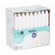 Bolsius 7" Bistro Candles White (45 Pack)
