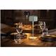 Olympia Lucca Table Lamp Squared Dome Sage 300mm