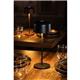 Olympia Siena Table Lamp Round Dome Black 300mm