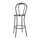 Bolero Clarisse High Stools Metallic Grey (1 Pack)