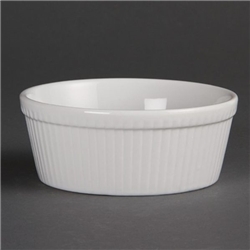 Olympia Whiteware Round Pie Dishes 134mm (6 pack)
