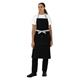 Southside Bib Apron Denim Black