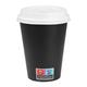 CaterBase Hot Cups and Lids Pack 12oz (300 Pack)