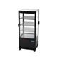 Polar C-Series Energy Efficient Curved Door Display Fridge Black 86Ltr