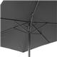 Bolero Seville Square Parasol 2x3m Black