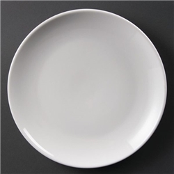 Olympia Whiteware Coupe Plates 250mm (12 pack)
